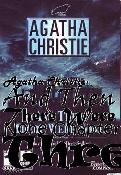 Box art for Agatha Christie: And Then There Were None