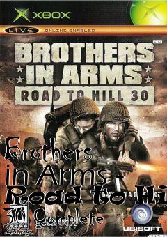 Box art for Brothers in Arms - Road to Hill 30