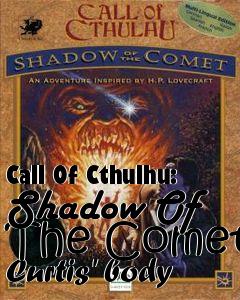 Box art for Call Of Cthulhu: Shadow Of The Comet