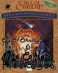 Box art for Call Of Cthulhu: Shadow Of The Comet