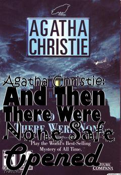 Box art for Agatha Christie: And Then There Were None