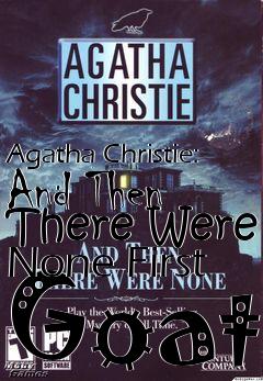 Box art for Agatha Christie: And Then There Were None