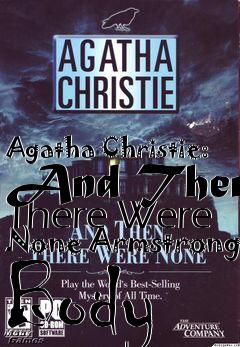 Box art for Agatha Christie: And Then There Were None