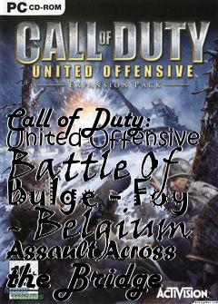 Box art for Call of Duty: United Offensive