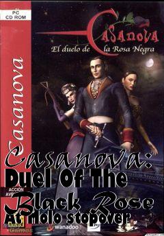 Box art for Casanova: Duel Of The Black Rose