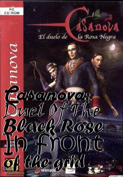 Box art for Casanova: Duel Of The Black Rose