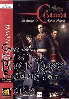 Box art for Casanova: Duel Of The Black Rose