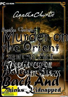 Box art for Agatha Christie: Murder on the Orient Express