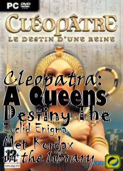 Box art for Cleopatra: A Queens Destiny