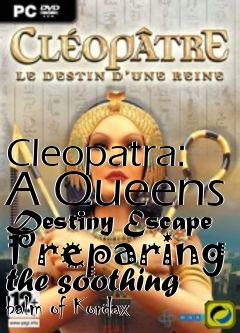 Box art for Cleopatra: A Queens Destiny