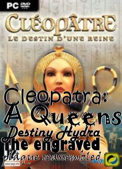 Box art for Cleopatra: A Queens Destiny