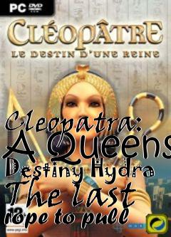 Box art for Cleopatra: A Queens Destiny