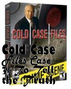 Box art for Cold Case Files