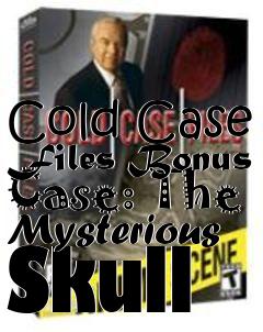 Box art for Cold Case Files