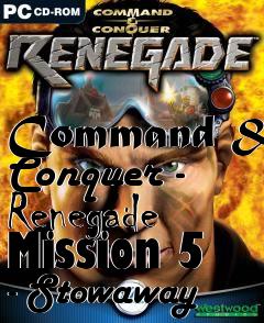 Box art for Command & Conquer - Renegade