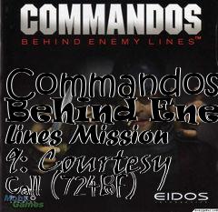 Box art for Commandos: Behind Enemy Lines