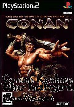 Box art for Conan