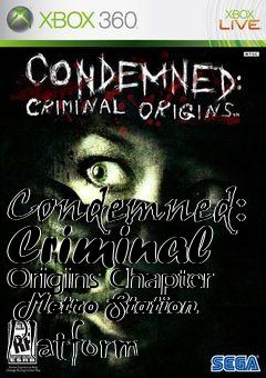 Box art for Condemned: Criminal Origins