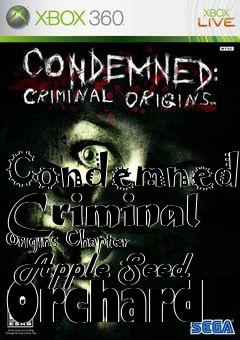 Box art for Condemned: Criminal Origins