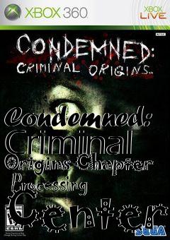 Box art for Condemned: Criminal Origins