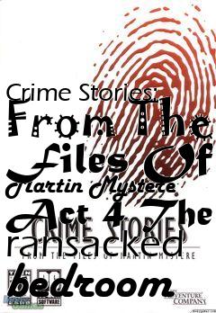 Box art for Crime Stories: From The Files Of Martin Myst�re