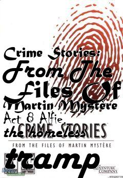 Box art for Crime Stories: From The Files Of Martin Myst�re