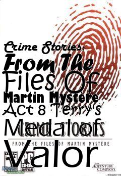 Box art for Crime Stories: From The Files Of Martin Mystre