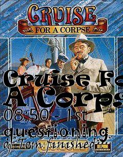 Box art for Cruise For A Corpse