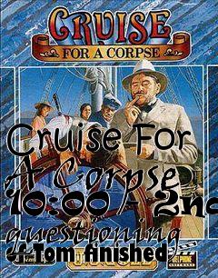 Box art for Cruise For A Corpse