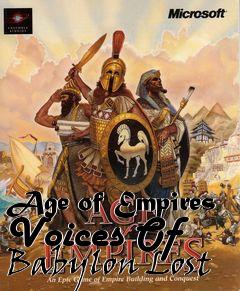 Box art for Age of Empires