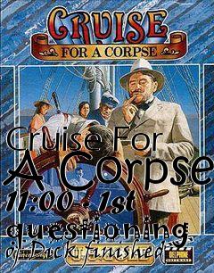 Box art for Cruise For A Corpse