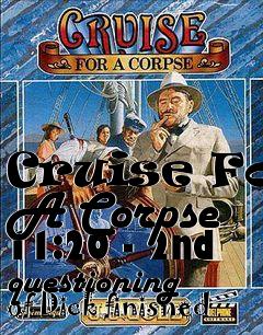 Box art for Cruise For A Corpse