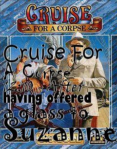 Box art for Cruise For A Corpse