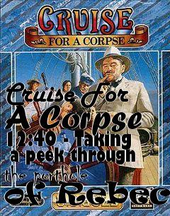 Box art for Cruise For A Corpse