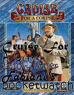 Box art for Cruise For A Corpse