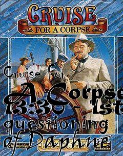 Box art for Cruise For A Corpse