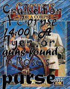 Box art for Cruise For A Corpse