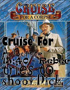 Box art for Cruise For A Corpse