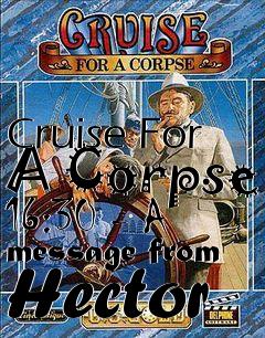 Box art for Cruise For A Corpse