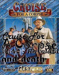 Box art for Cruise For A Corpse