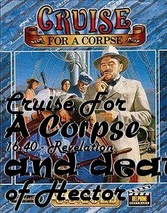 Box art for Cruise For A Corpse