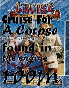 Box art for Cruise For A Corpse