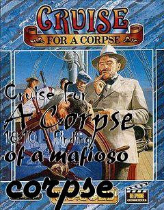 Box art for Cruise For A Corpse