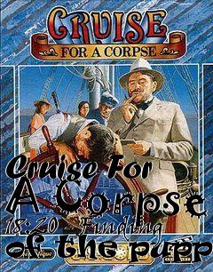 Box art for Cruise For A Corpse