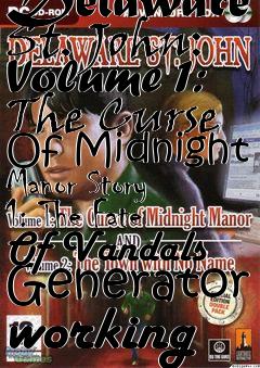 Box art for Delaware St. John: Volume 1: The Curse Of Midnight Manor
