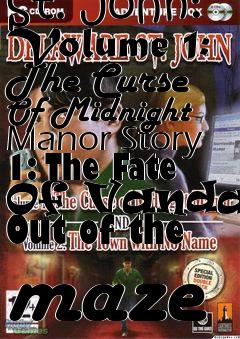 Box art for Delaware St. John: Volume 1: The Curse Of Midnight Manor