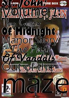 Box art for Delaware St. John: Volume 1: The Curse Of Midnight Manor