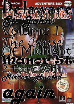 Box art for Delaware St. John: Volume 1: The Curse Of Midnight Manor