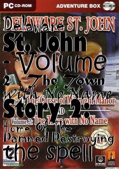 Box art for Delaware St. John - Volume 2 - The Town with No Name