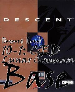 Box art for Descent